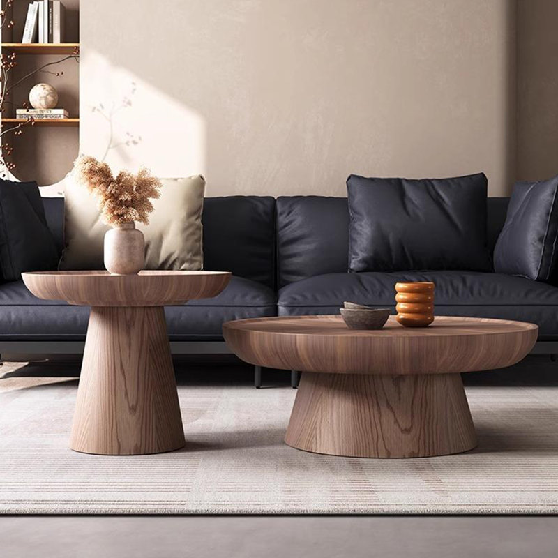 Table basse en bois de style nordique