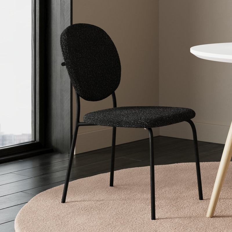 Ensemble repas pour 4 personnes Chanston, Noir