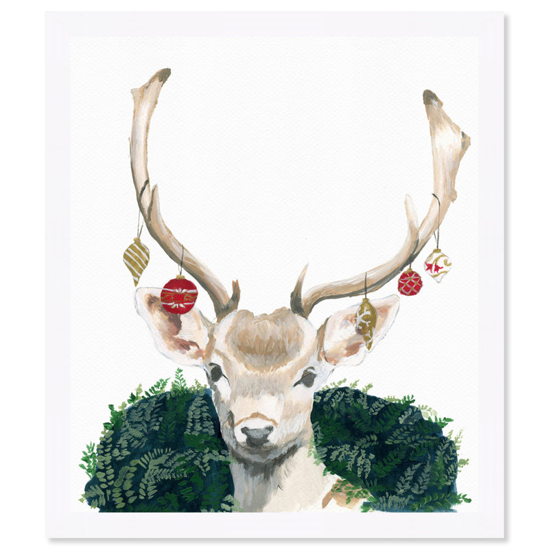 « i a reproduction the season », reproduction de peinture à l’aquarelle encadrée, H 26 po x l 22 po