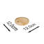 Locelso Wood Floating Shelf