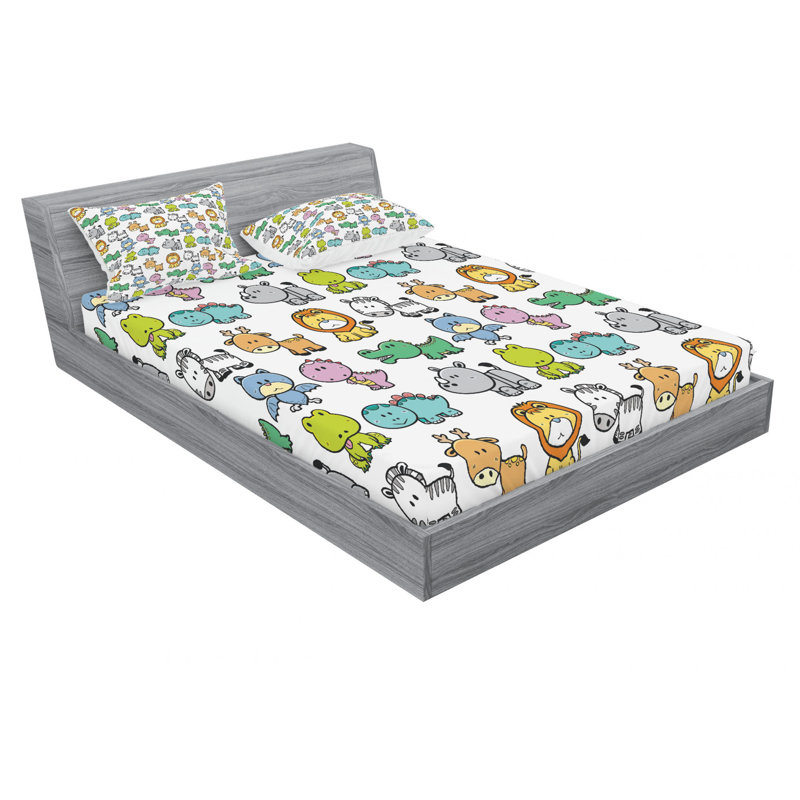 Microfiber Sheet Set, Full Sheet Set with Fitted Sheet