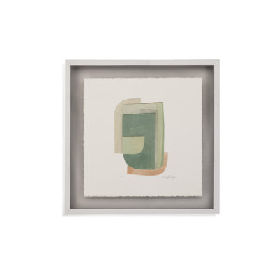 «Color Structure III», reproduction encadrée
