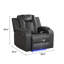 Ensemble de salon en similicuir 3 pièces Senol-1047388637