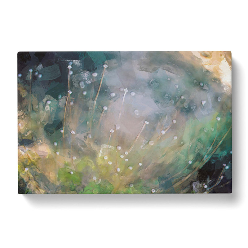 The Wild Flowers In Abstract - Wrapped Canvas Print, 60cm H x 91cm W x 3cm D