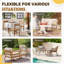 Chaise berçante d'extérieur en plastique-129459553