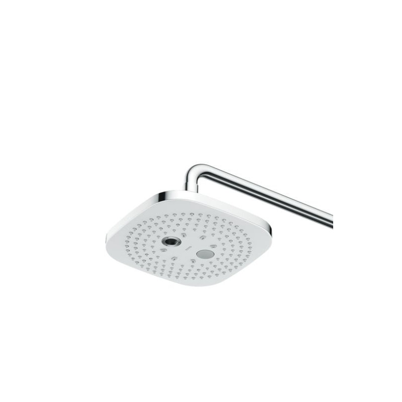 G Series 2.5 GPM Square Single Rain Shower Head with Comfort Wave Technology