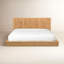 Plank Solid Wood Bed-2069037544