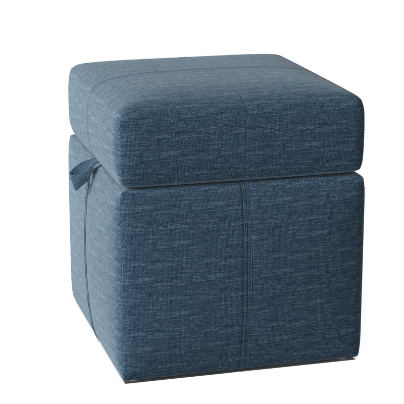 Preesall Upholstered Ottoman, Key Ocean