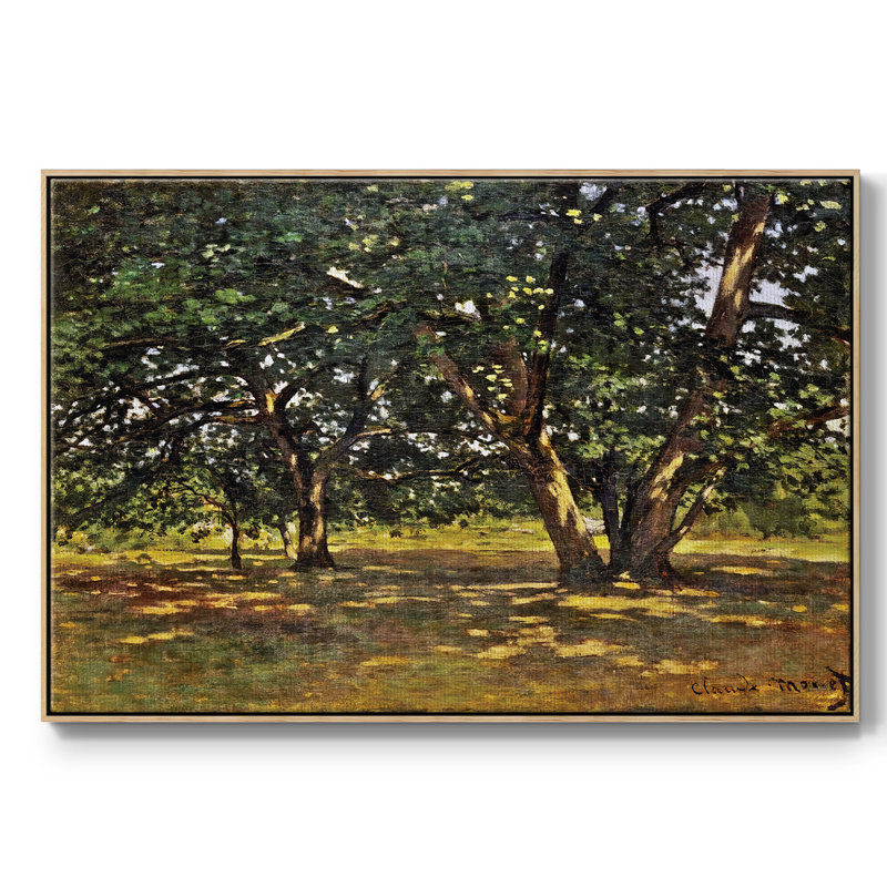 Fontaine de Fontainebleau, 1865, reproduction d'art sur toile, H 25 po x l 37 po x P 2 po, Naturel