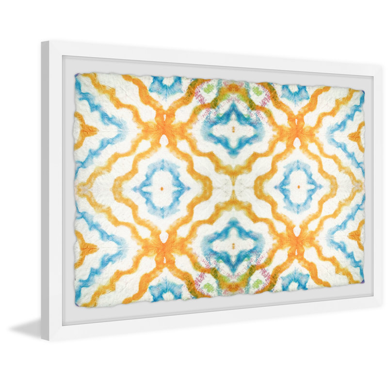 Turbulent Motion - Single Picture Frame Painting, 61cm H x 91cm W x 3.81cm D