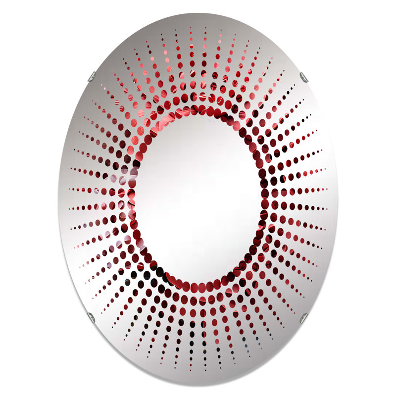 Miroir mural oval, 35,4 po x 23,6 po