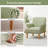 Upholstered Wooden Armchair-981167962