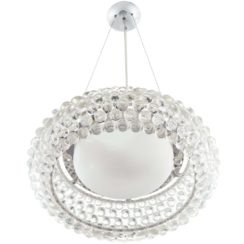 Lustre suspendu 25 po Charlestown, H 68,5 po x l 25 po x P 25 po