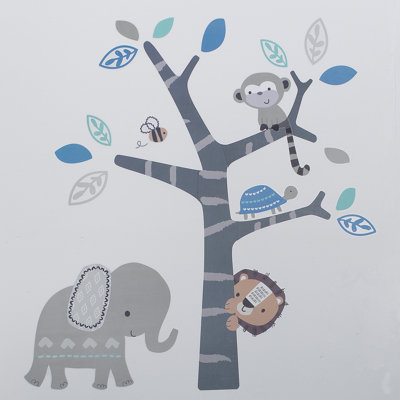 Jungle Fun Animals Wall Sticker / Decal