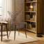 Stitch Wing Back Parsons Chair Dining Chair-386620119-367744840