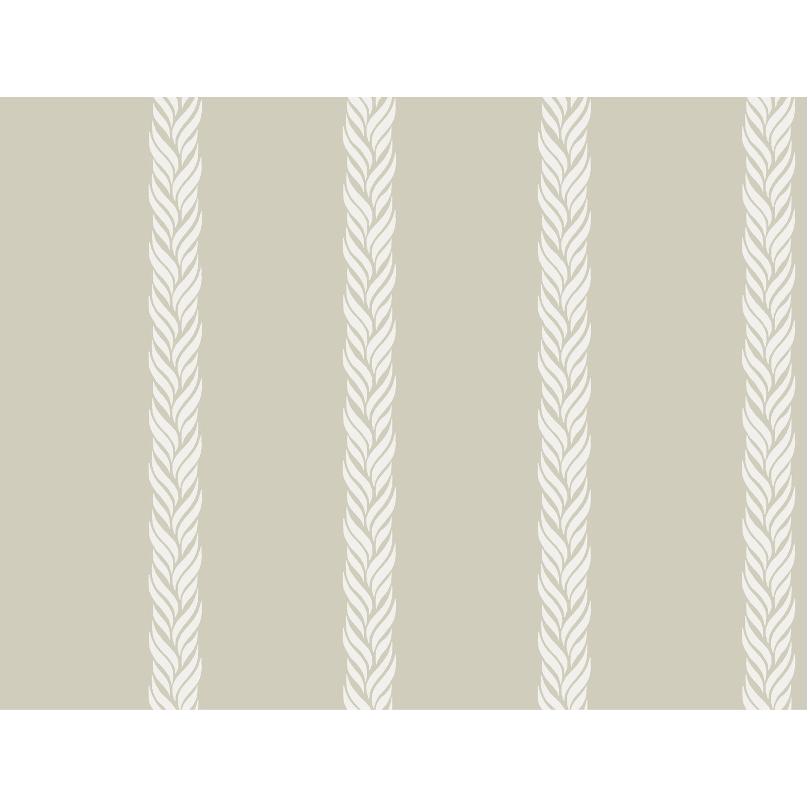 Bowman Striped Wallpaper, Beige