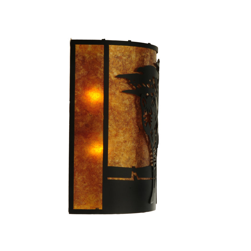 2 - Light Flush Mounted Sconce