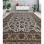 Tapis ivoire et doré de haute qualité noué à la main Trinity