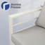 Patio White Aluminum Loveseat With Coffee Table-1652277177