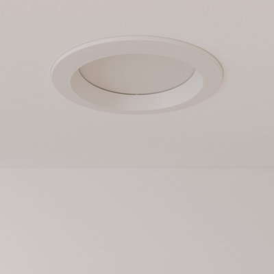3 po blanc Ensemble d'éclairage rond encastré Remodel, DEL intégrée, 5 CCT, 10 W, 700 lumens, homologué ETL