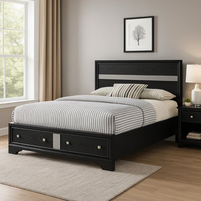 Regi Solid Wood Bed