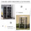 Structure en acier pour chat pour chat