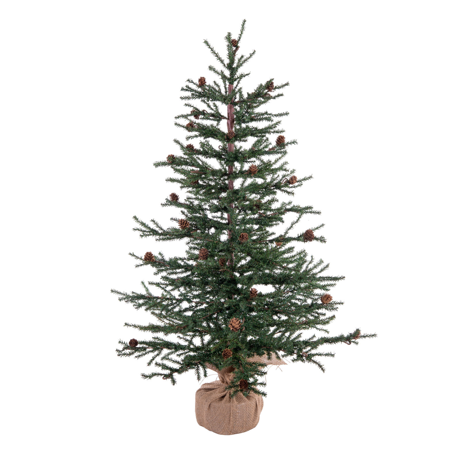Eastport 3.5' Pre-Lit Pine Christmas Tree, 3' H, Unlit