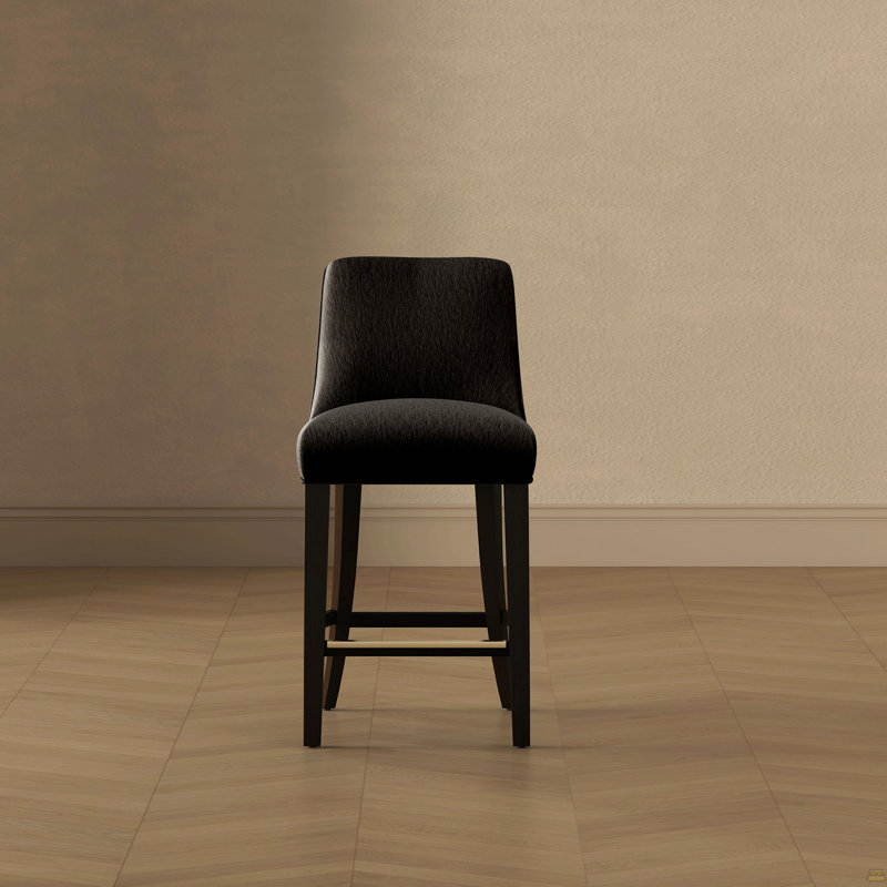 Tabouret de comptoir noir, Noir