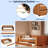 Upholstered Daybed With Trundle And Led-1507905496