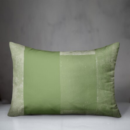 Alecsa Geometric Indoor/Outdoor Reversible Throw Pillow