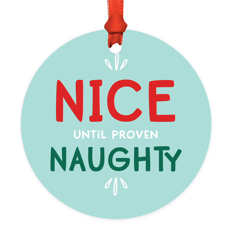 Ornement rigolo de Noël, Oui
