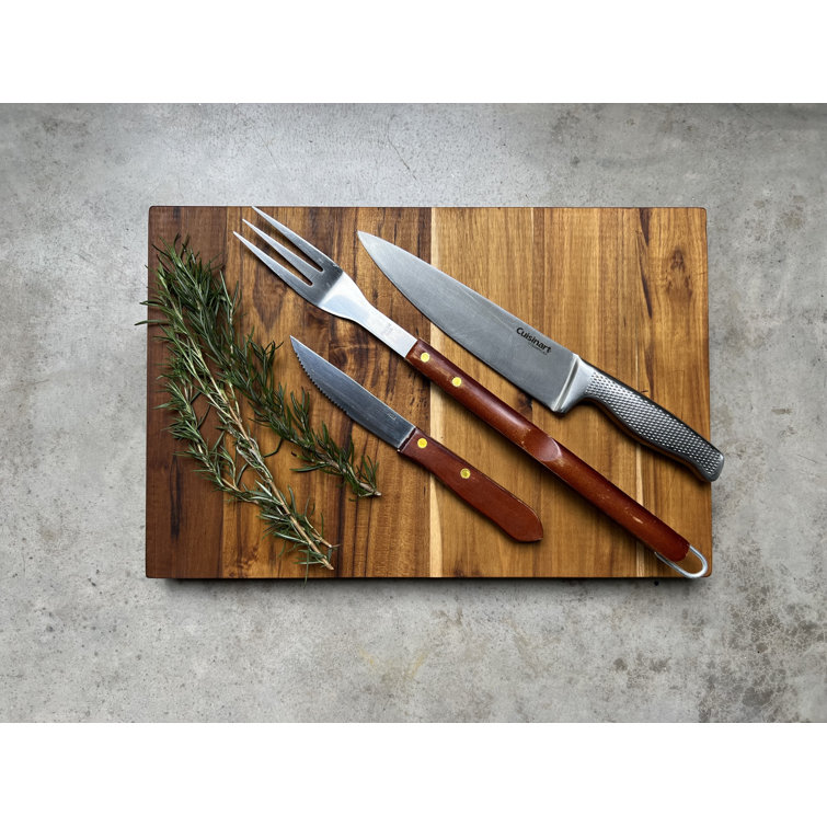 Kitchen 100% Teak Wood Cutting Boards for Kitchen Set of 5