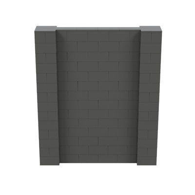 Ensemble mural de blocs géants 7 'T