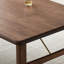 Table de salle à manger en noyer noir-105839899