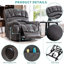 Fauteuil de massage inclinable électrique chauffant-806442461