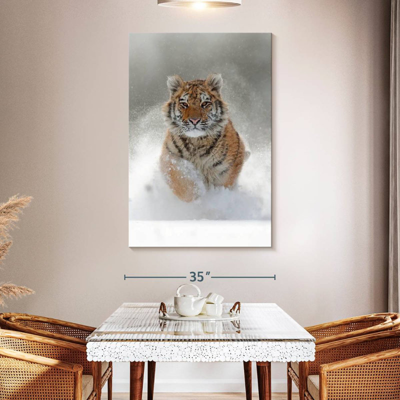 Brampt Amur Tiger, 51" H x 34" W