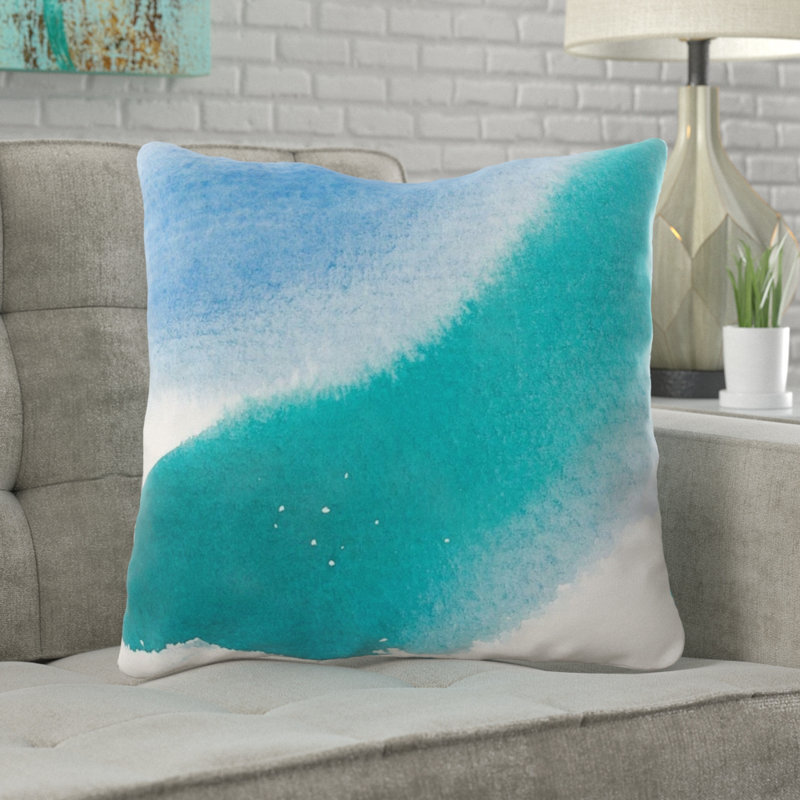 ClipperCove Floral Outdoor Throw Pillow, Microsuede, Indoor