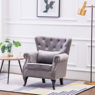 Abrianna Velvet Armchair