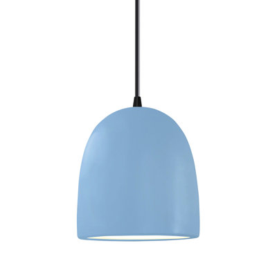 Radiance - grand luminaire suspendu en forme de cloche - cordon noir