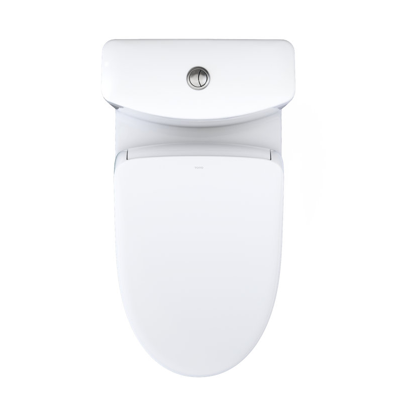 Toilette allongée une pièce au sol Aquia® IV 1,28 GPF (siège inclus)