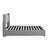 Queen Size Storage Upholstered Hydraulic Platform Bed with 2 Drawers-1500245288