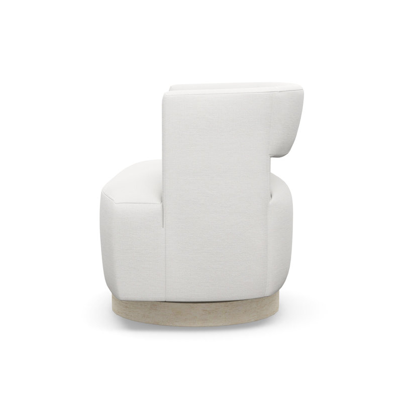 Crystle Swivel Barrel Chair, Sandstone, 5246-99