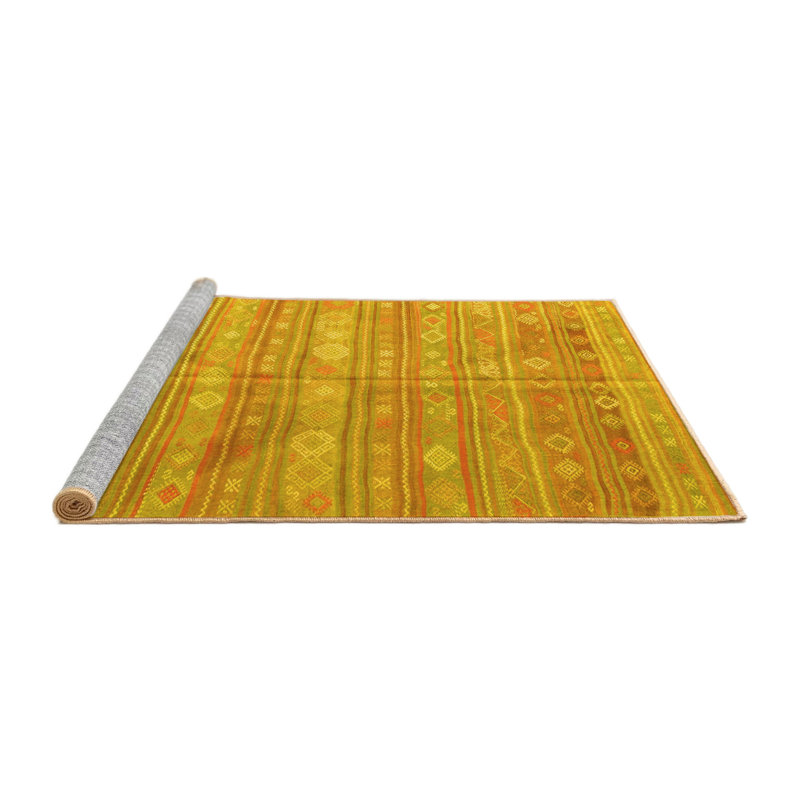 Performance Southwestern Indoor Rug, Square 5'