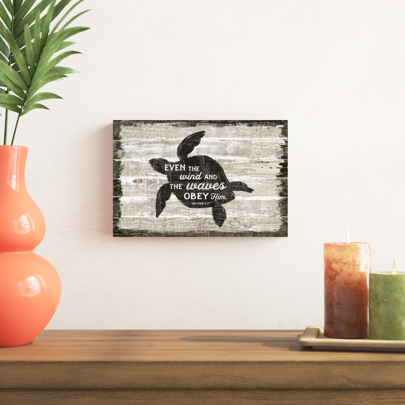Driftwood Coast Scripture III Rectangle, H 8 po x l 12 po