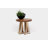 ARS Solid Wood Top End Table-9528124-9528125