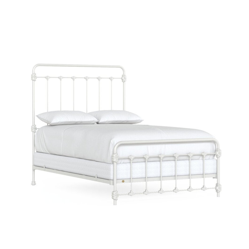 Lit en fer Picket Fence, Double