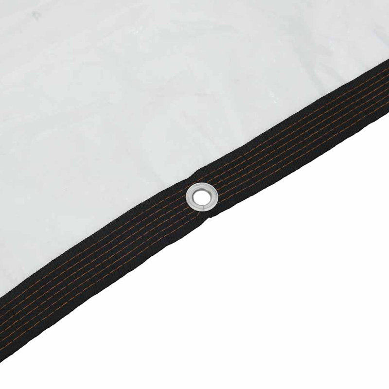 Bâche avec œillets Vidaxl en polyéthylène, L 157,2 po x P 236,4 po