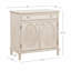 Commode 2 tiroirs Hamden