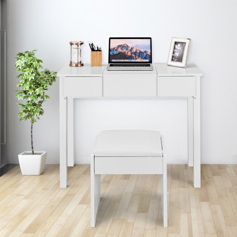 Ensemble coiffeuse et coiffeuse Vanity