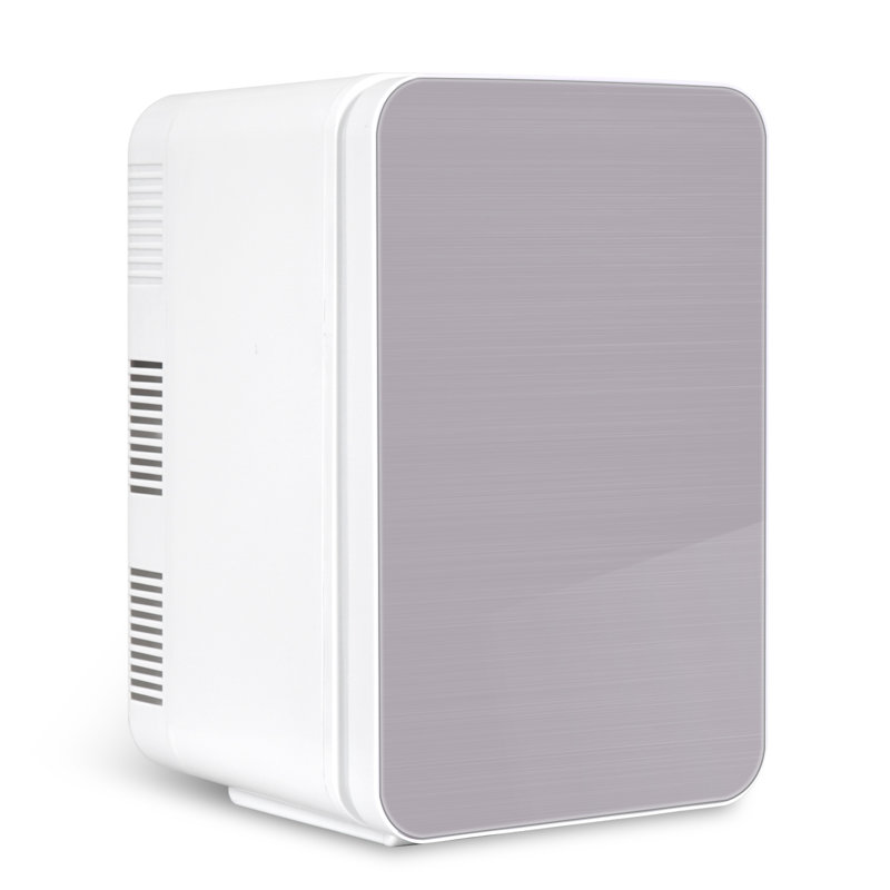 PULUOMIS Mini Fridge 10m³ L Mini Fridge with Freezer, Purple
